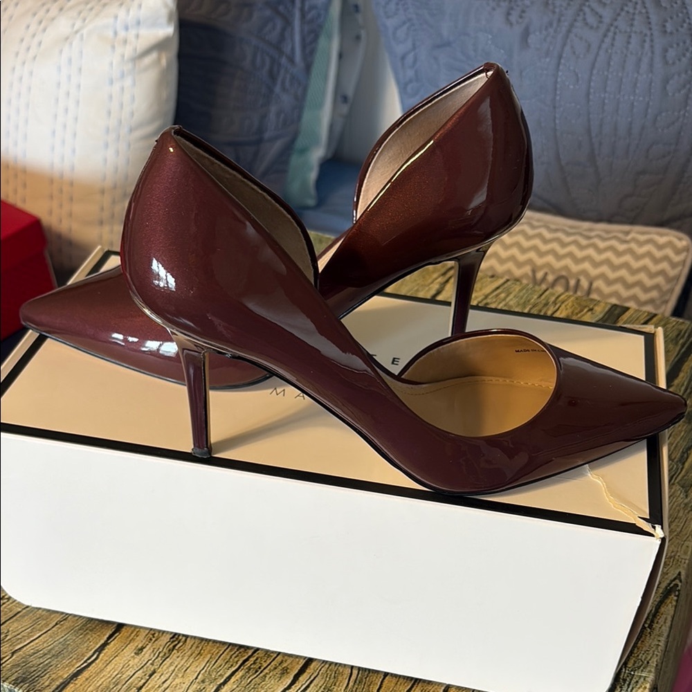 White House Black Market Brown Heels